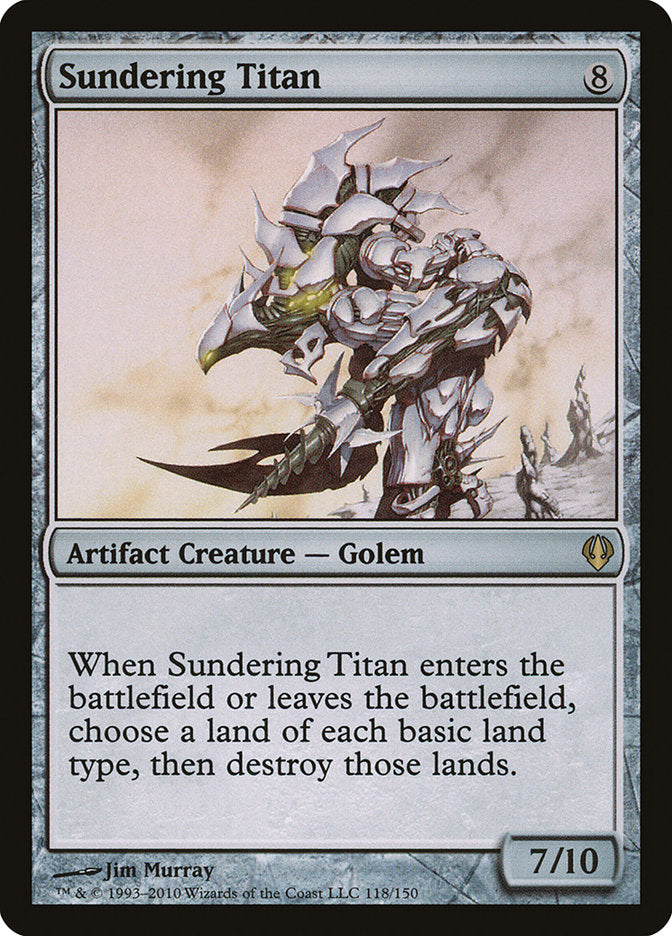 Sundering Titan [Archenemy] | Galaxy Games LLC