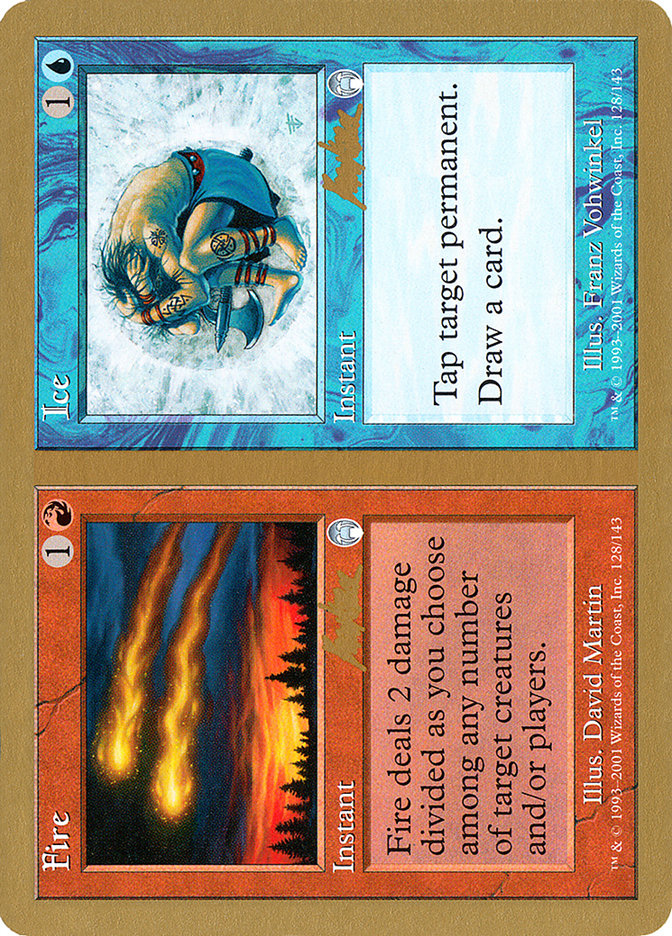Fire // Ice (Brian Kibler) [World Championship Decks 2002] | Galaxy Games LLC