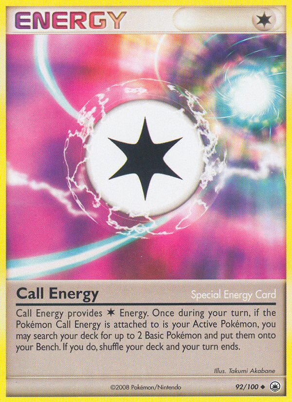 Call Energy (92/100) [Diamond & Pearl: Majestic Dawn] | Galaxy Games LLC