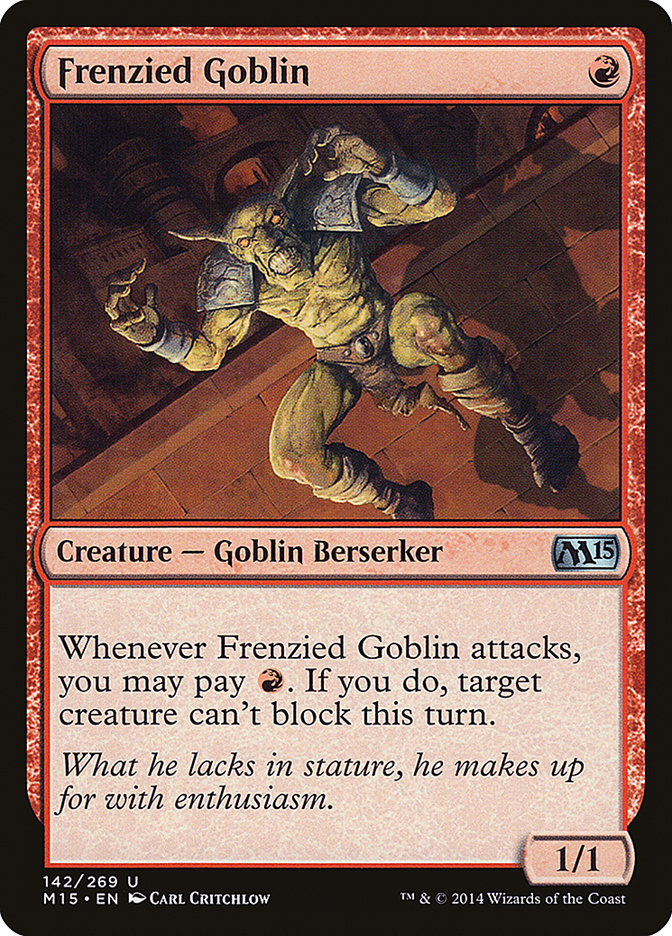 Frenzied Goblin [Magic 2015] | Galaxy Games LLC