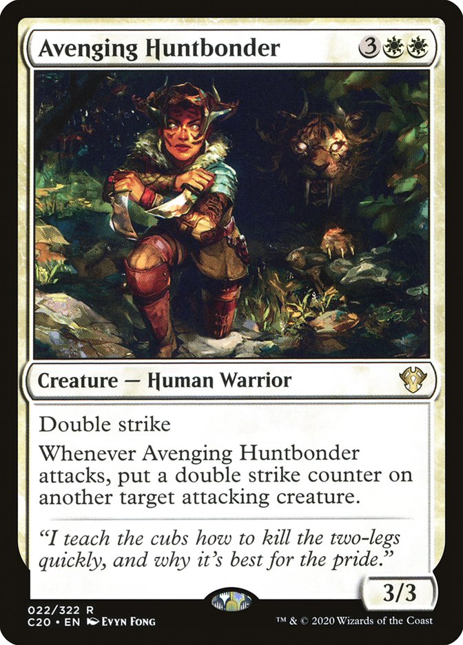 Avenging Huntbonder [Commander 2020] | Galaxy Games LLC