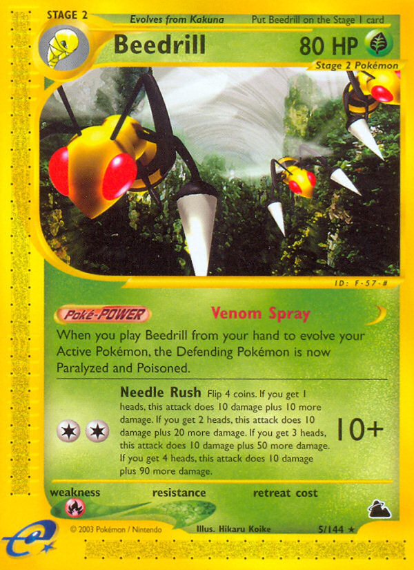 Beedrill (5/144) [Skyridge] | Galaxy Games LLC