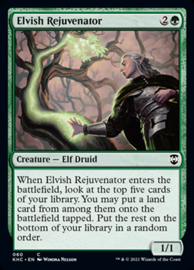 Elvish Rejuvenator [Kaldheim Commander] | Galaxy Games LLC
