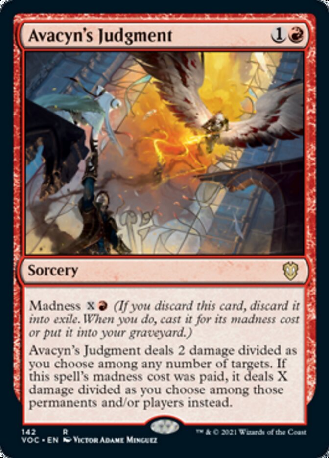 Avacyn's Judgment [Innistrad: Crimson Vow Commander] | Galaxy Games LLC