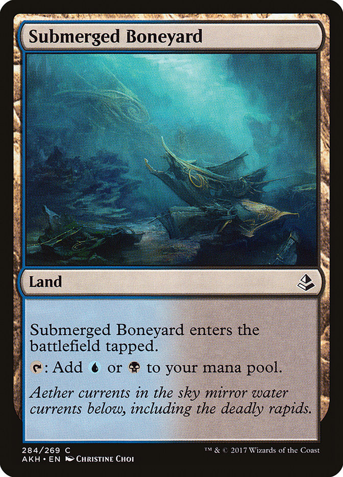 Submerged Boneyard [Amonkhet] | Galaxy Games LLC