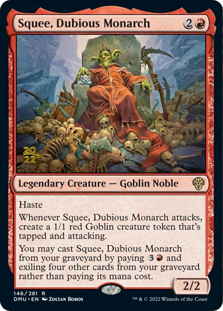 Squee, Dubious Monarch [Dominaria United Prerelease Promos] | Galaxy Games LLC