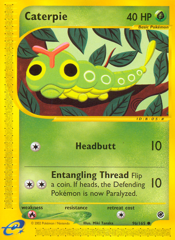 Caterpie (96/165) [Expedition: Base Set] | Galaxy Games LLC