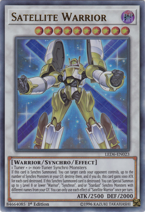 Satellite Warrior [LED6-EN023] Ultra Rare | Galaxy Games LLC