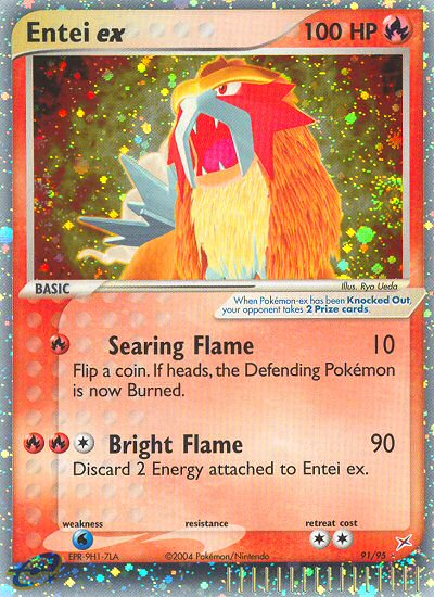 Entei ex (91/95) [EX: Team Magma vs Team Aqua] | Galaxy Games LLC