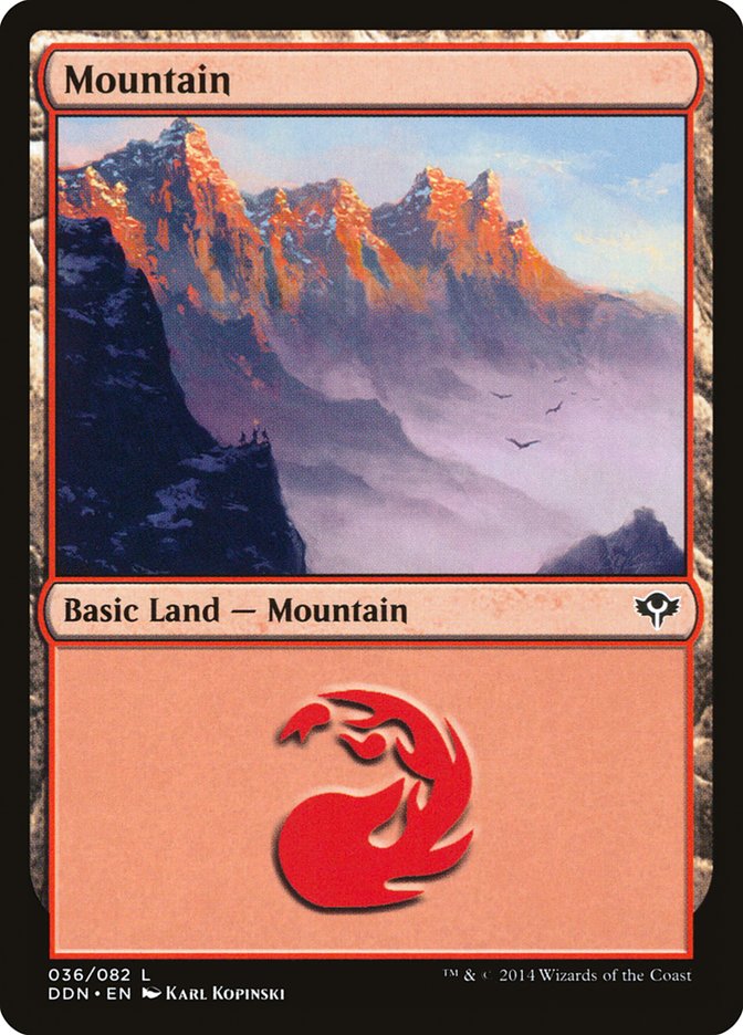 Mountain (36) [Duel Decks: Speed vs. Cunning] | Galaxy Games LLC