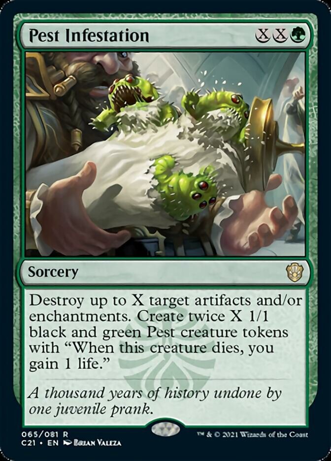 Pest Infestation [Commander 2021] | Galaxy Games LLC