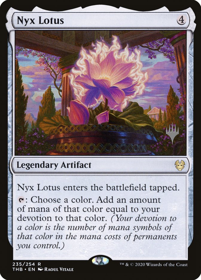 Nyx Lotus (Promo Pack) [Theros Beyond Death Promos] | Galaxy Games LLC