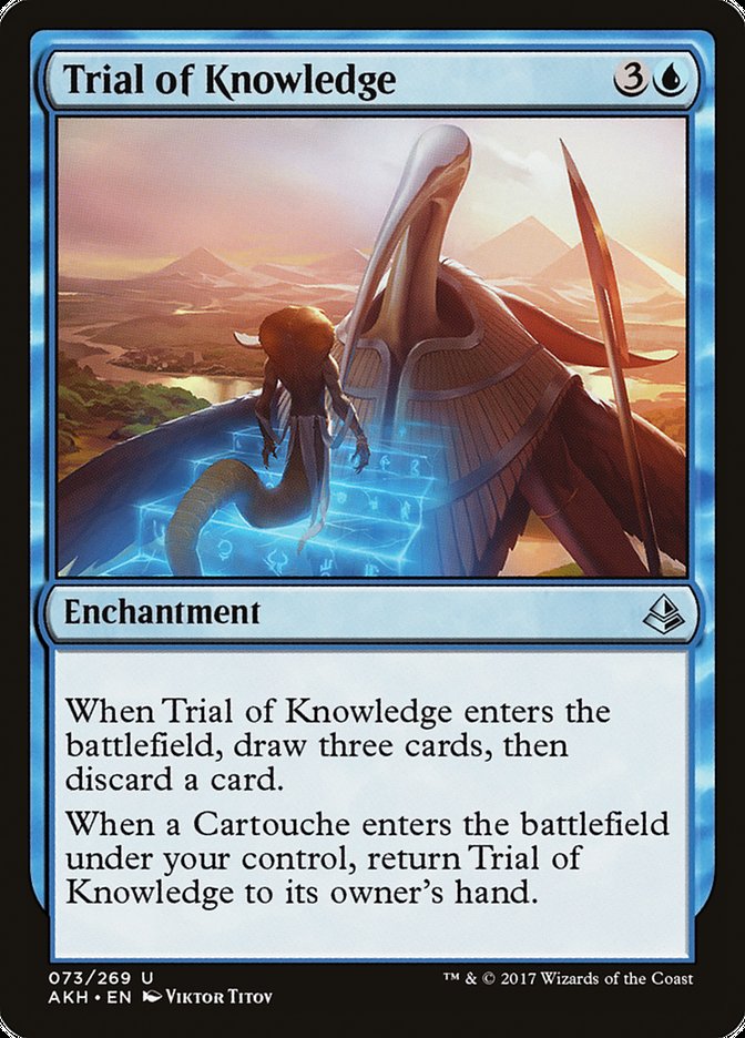 Trial of Knowledge [Amonkhet] | Galaxy Games LLC