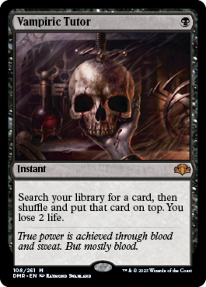 Vampiric Tutor [Dominaria Remastered] | Galaxy Games LLC