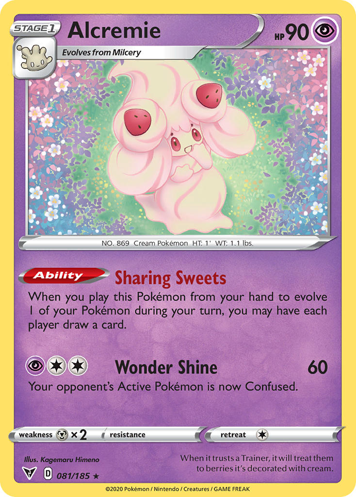 Alcremie (081/185) [Sword & Shield: Vivid Voltage] | Galaxy Games LLC