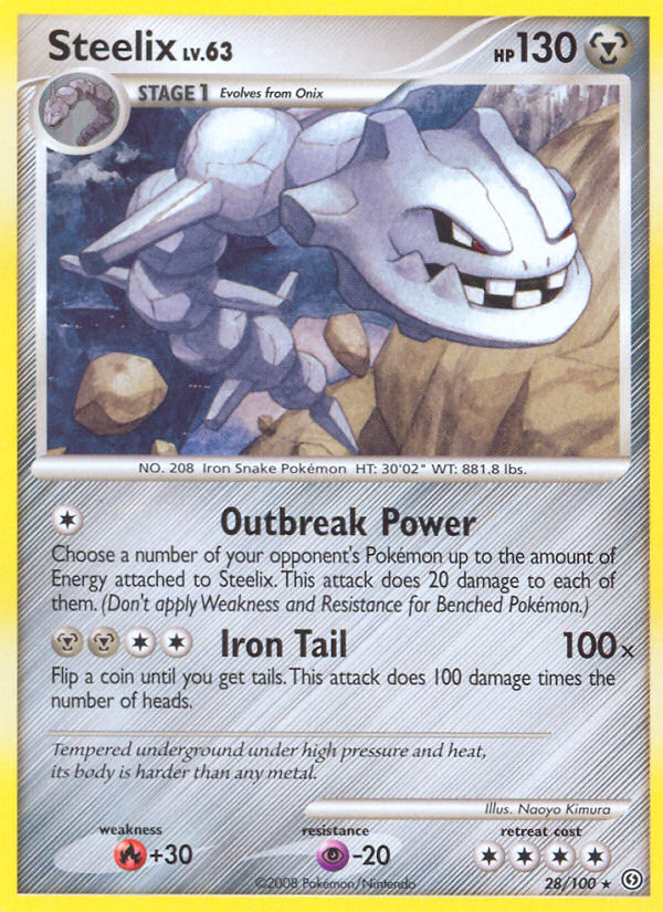 Steelix (28/100) [Diamond & Pearl: Stormfront] | Galaxy Games LLC