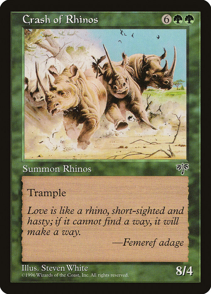 Crash of Rhinos [Mirage] | Galaxy Games LLC