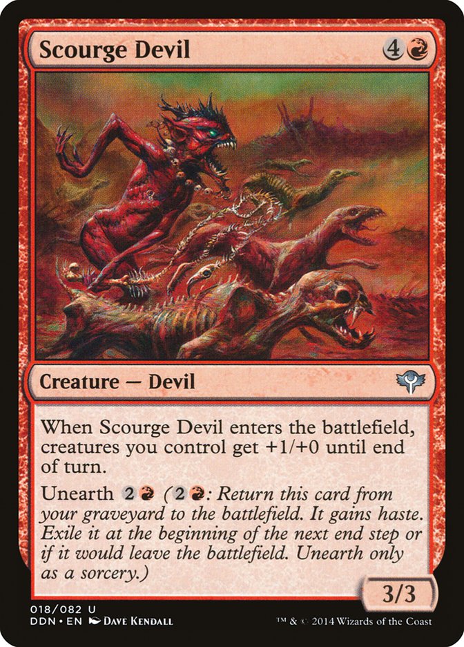 Scourge Devil [Duel Decks: Speed vs. Cunning] | Galaxy Games LLC