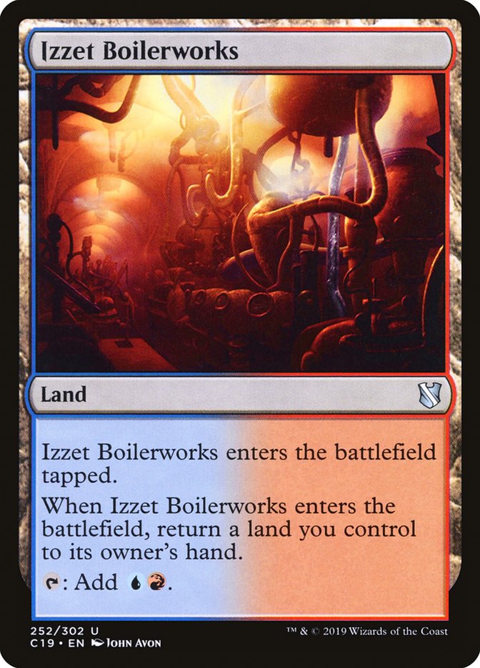 Izzet Boilerworks [Commander 2019] | Galaxy Games LLC