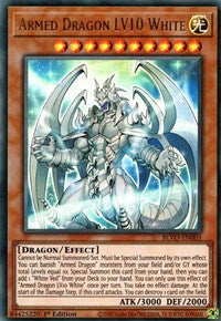 Armed Dragon LV10 White [BLVO-EN005] Ultra Rare | Galaxy Games LLC