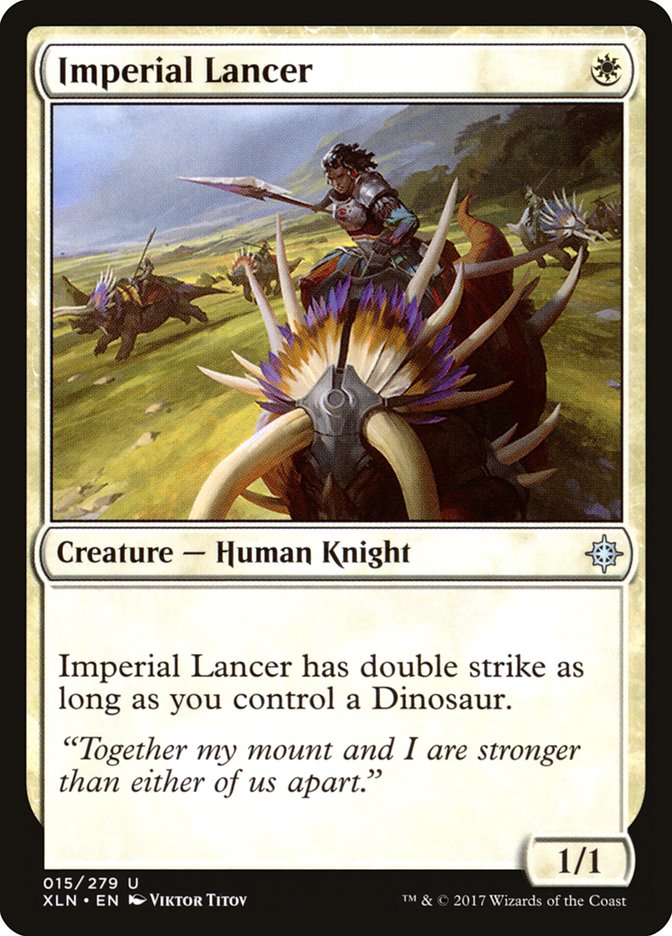 Imperial Lancer [Ixalan] | Galaxy Games LLC