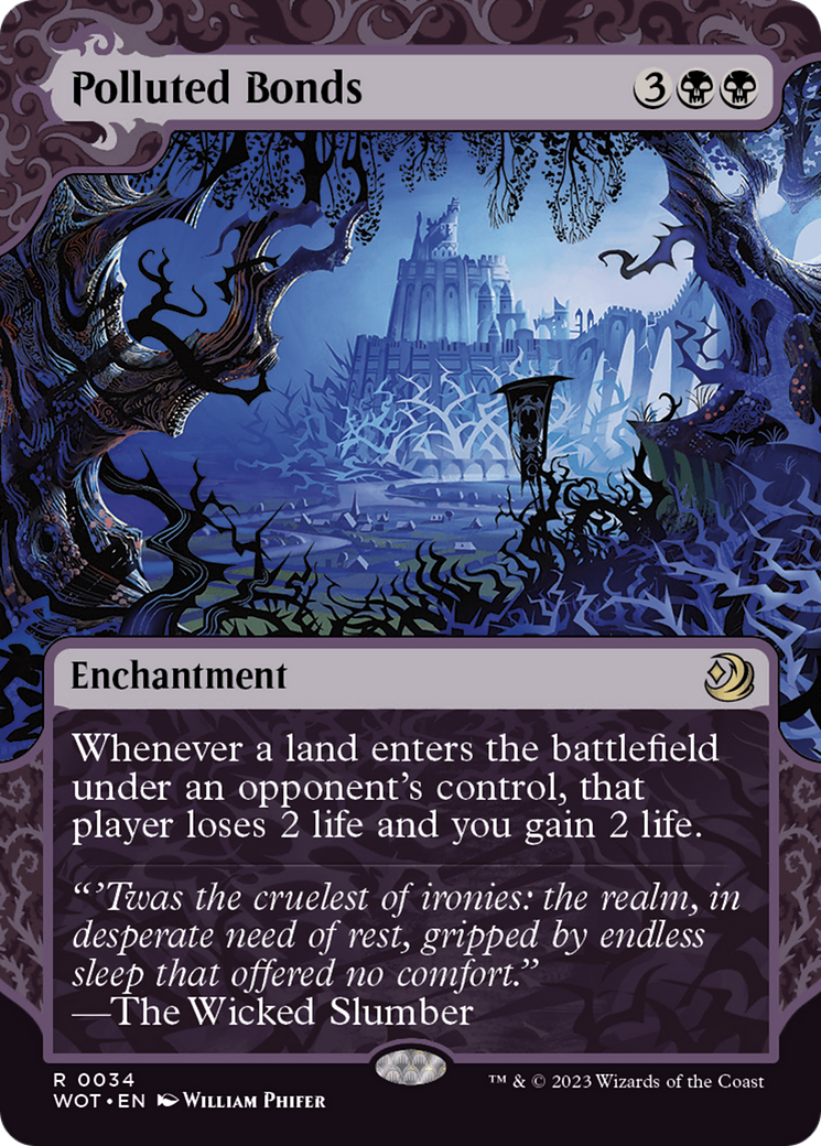 Polluted Bonds [Wilds of Eldraine: Enchanting Tales] | Galaxy Games LLC