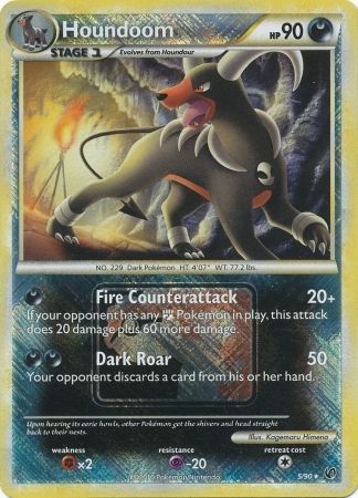 Houndoom (5/90) (League Promo) [HeartGold & SoulSilver: Undaunted] | Galaxy Games LLC