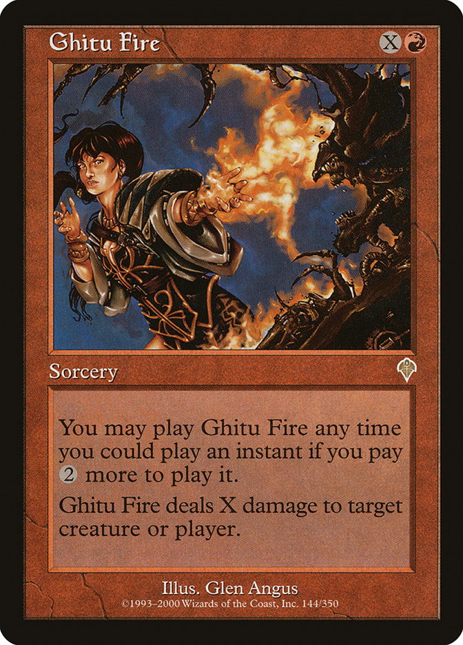 Ghitu Fire [Invasion] | Galaxy Games LLC