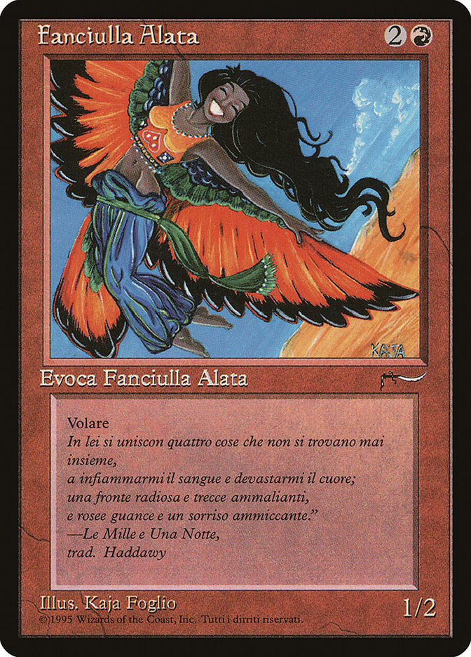 Bird Maiden (Italian) - "Fanciulla Alata" [Rinascimento] | Galaxy Games LLC