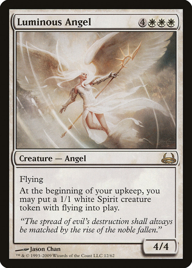 Luminous Angel [Duel Decks: Divine vs. Demonic] | Galaxy Games LLC