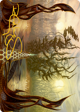 Thornglint Bridge Art Card (Gold-Stamped Signature) [Modern Horizons 2 Art Series] | Galaxy Games LLC