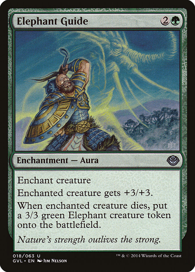 Elephant Guide (Garruk vs. Liliana) [Duel Decks Anthology] | Galaxy Games LLC