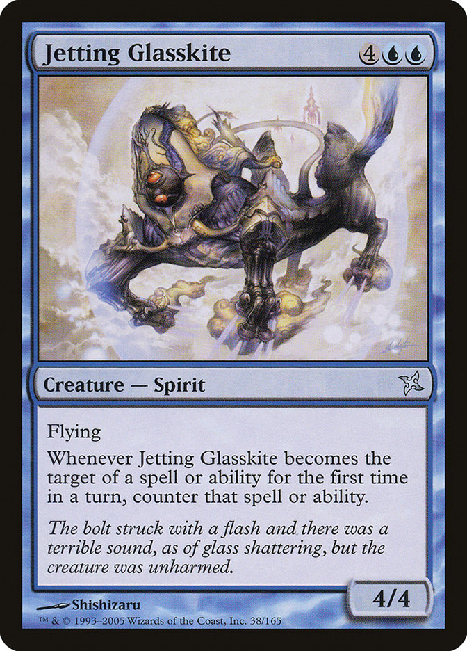 Jetting Glasskite [Betrayers of Kamigawa] | Galaxy Games LLC