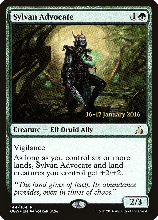 Sylvan Advocate [Oath of the Gatewatch Prerelease Promos] | Galaxy Games LLC