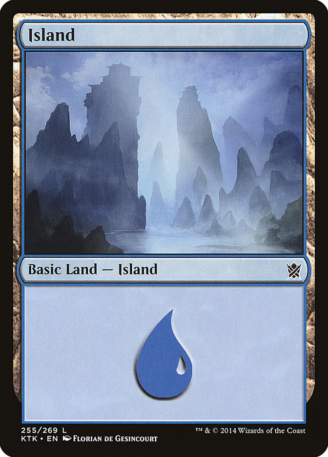 Island (255) [Khans of Tarkir] | Galaxy Games LLC