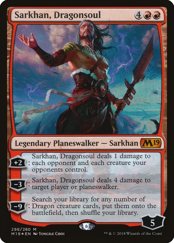 Sarkhan, Dragonsoul [Core Set 2019] | Galaxy Games LLC