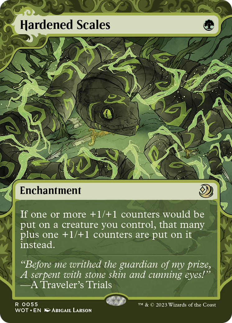 Hardened Scales [Wilds of Eldraine: Enchanting Tales] | Galaxy Games LLC