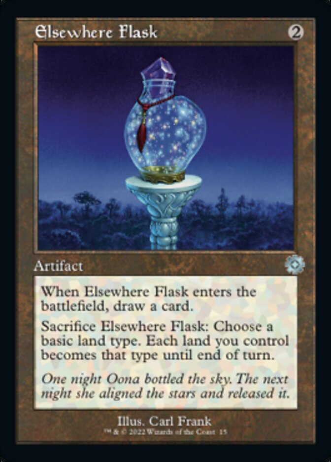 Elsewhere Flask (Retro) [The Brothers' War Retro Artifacts] | Galaxy Games LLC