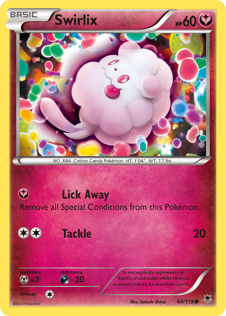 Swirlix (68/119) [XY: Phantom Forces] | Galaxy Games LLC