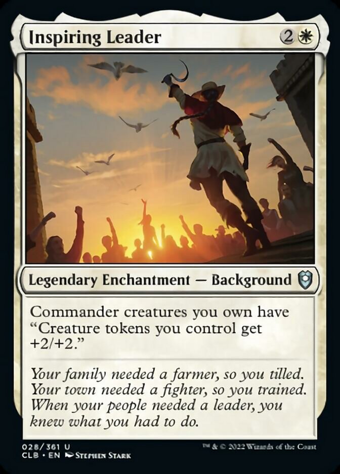 Inspiring Leader [Commander Legends: Battle for Baldur's Gate] | Galaxy Games LLC