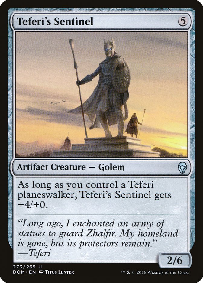 Teferi's Sentinel [Dominaria] | Galaxy Games LLC