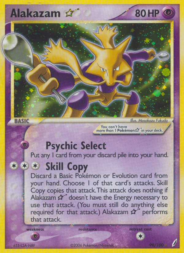 Alakazam Star (99/100) [EX: Crystal Guardians] | Galaxy Games LLC