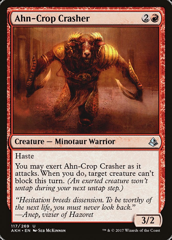 Ahn-Crop Crasher [Amonkhet] | Galaxy Games LLC