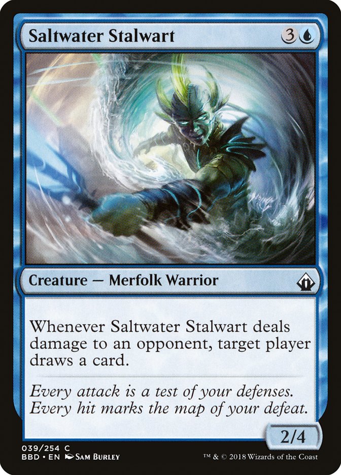 Saltwater Stalwart [Battlebond] | Galaxy Games LLC