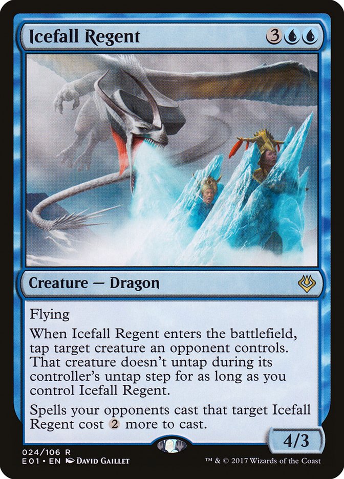 Icefall Regent [Archenemy: Nicol Bolas] | Galaxy Games LLC