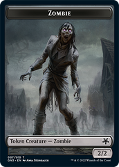 Zombie // Treasure Double-Sided Token [Game Night: Free-for-All Tokens] | Galaxy Games LLC