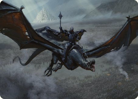 Lord of the Nazgul Art Card [The Lord of the Rings: Tales of Middle-earth Art Series] | Galaxy Games LLC