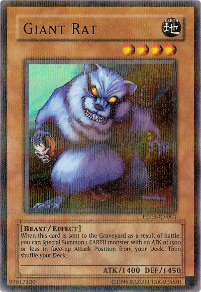 Giant Rat [HL03-EN001] Parallel Rare | Galaxy Games LLC