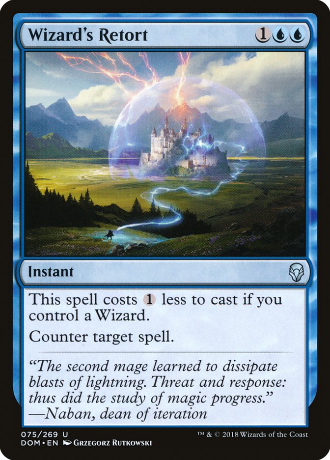 Wizard's Retort [Dominaria] | Galaxy Games LLC