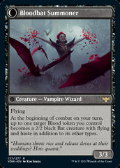 Voldaren Bloodcaster // Bloodbat Summoner [Innistrad: Crimson Vow] | Galaxy Games LLC